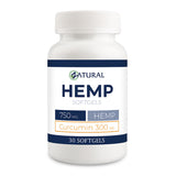 Hemp Extract Softgels With Curcumin 30 count