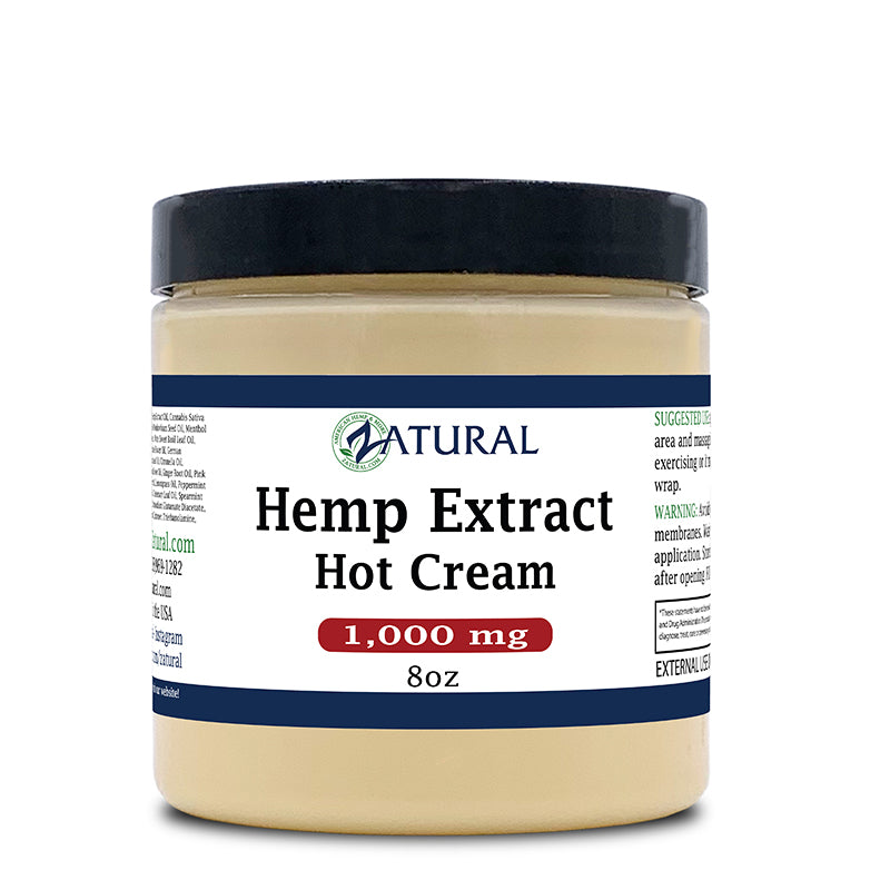 Hemp Hot Cream | Broad Spectrum Extract | Warming Botanical Rub