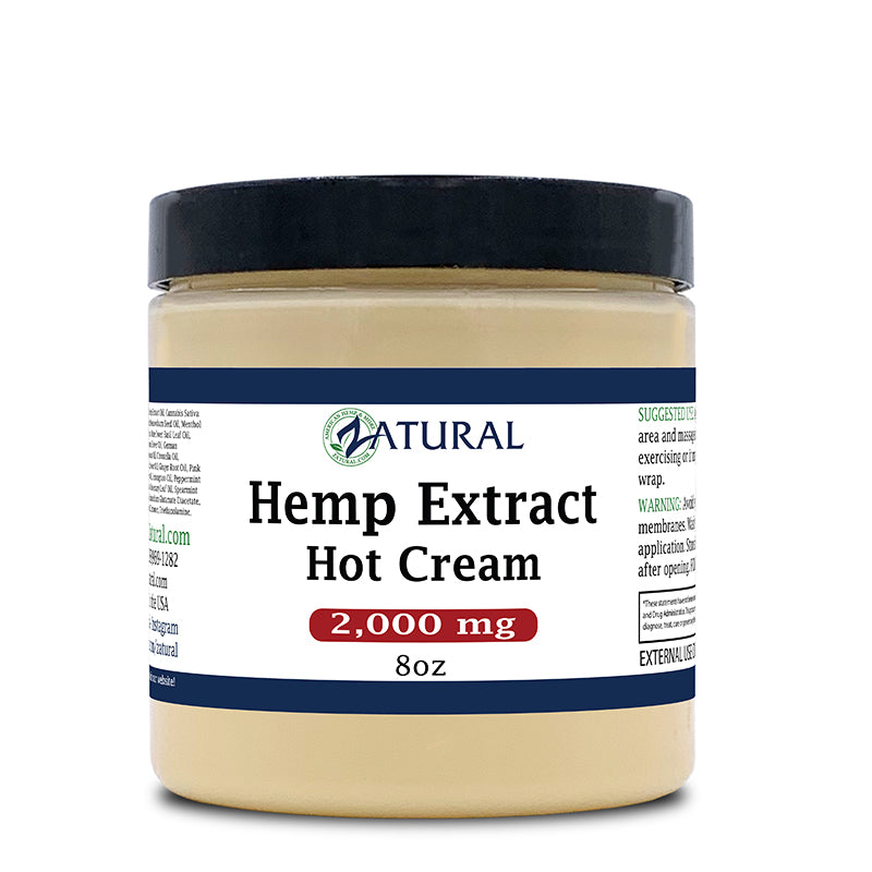 2000mg Hemp Extract Hot Cream