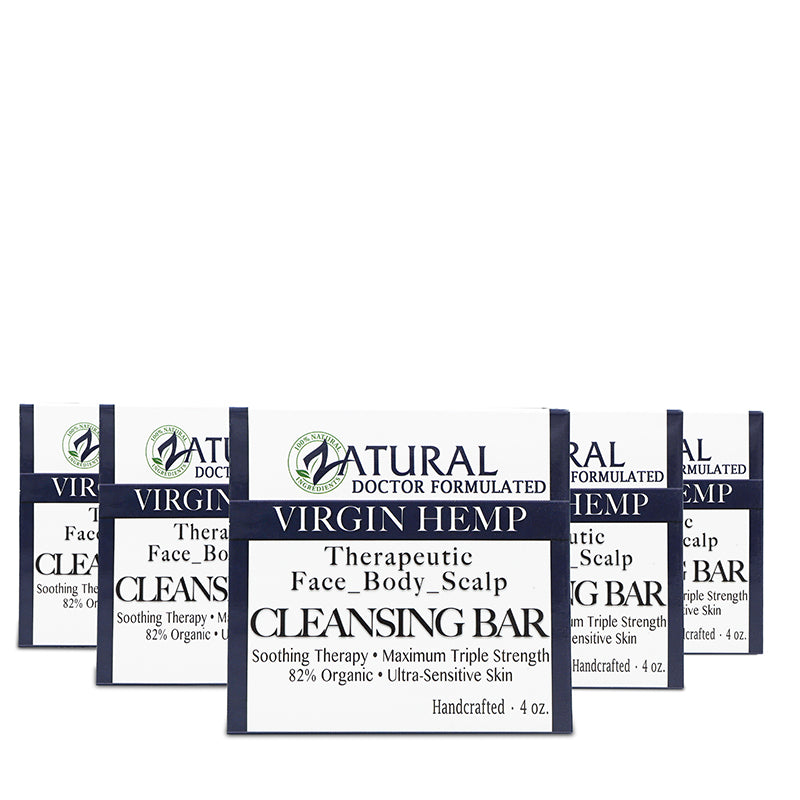 Organic Hemp Soap Box five pack