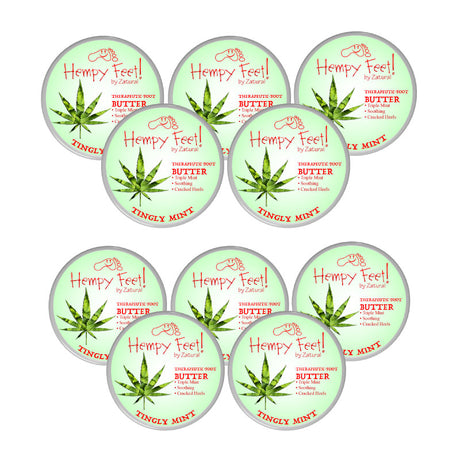 Hempy Feet | Tingly Mint Foot Butter | Cooling Topical