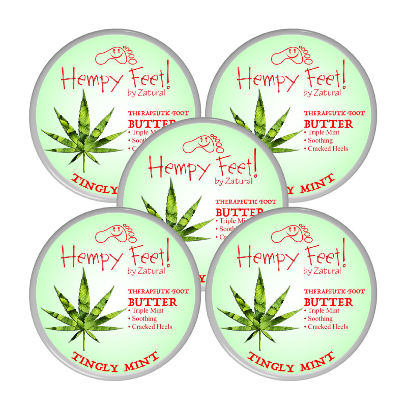 Tingly Mint Therapeutic Foot Butter | Hempy Feet