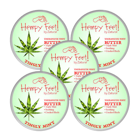 Hempy Feet | Tingly Mint Foot Butter | Cooling Topical