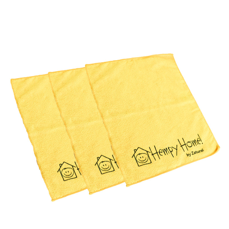 Yellow Hempy Home Towel 3 Pack