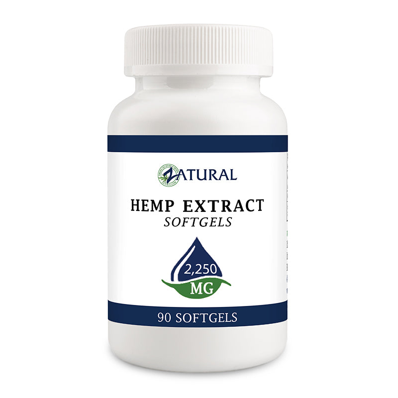 Zatural Hemp Extract Softgels 2250mg