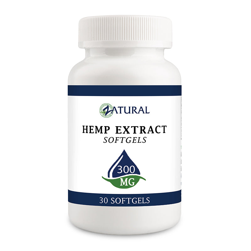 Zatural Hemp Extract Softgels 300mg