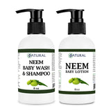 Two 8oz Neem Baby Lotions