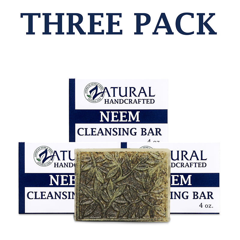 Neem Bar Soap bar three packs