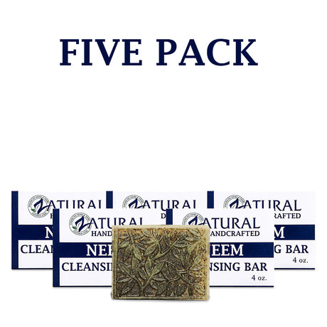 Neem Bar Soap | Virgin Neem Oil | Natural Botanical Cleanser