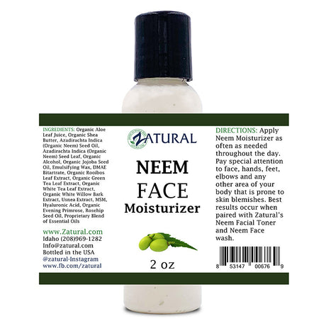 2oz Neem Face Moisturizer