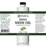 Neem Oil 16oz Label
