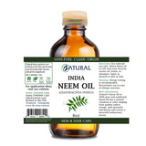 Zatural 8oz Neem oil label