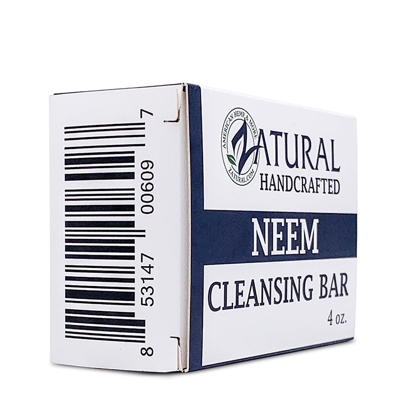 Neem Bar Soap bar box barcode