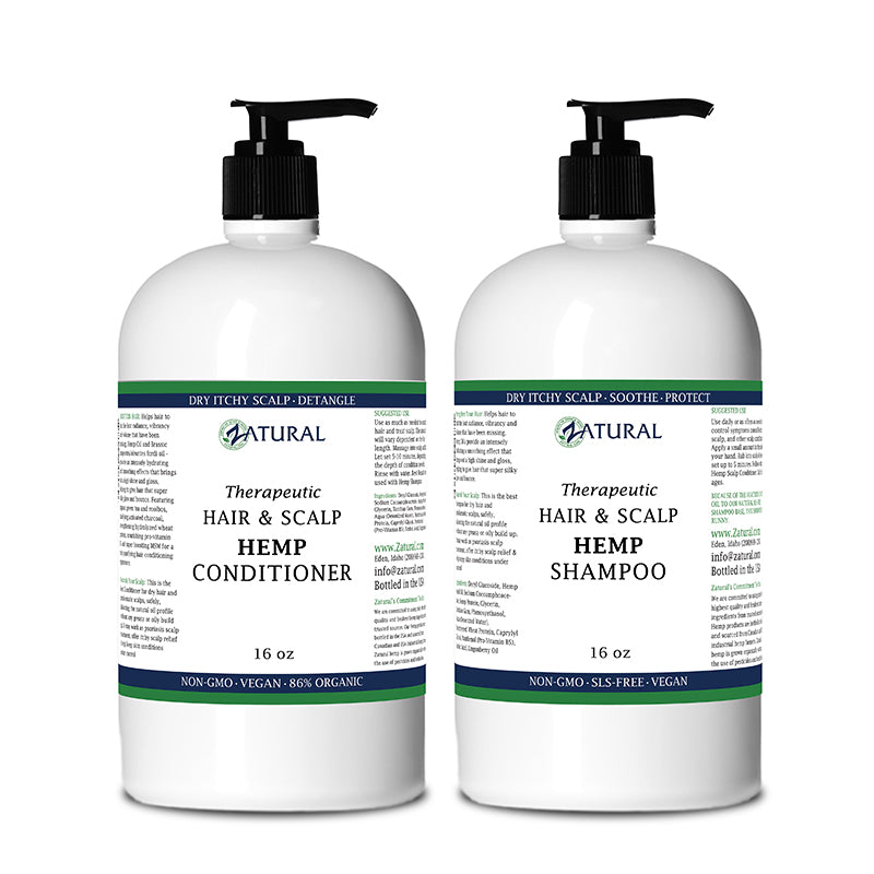 Hemp Shampoo and conditioner combo