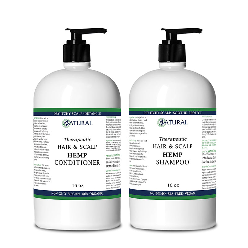 Hemp Conditioner and Shampoo combination