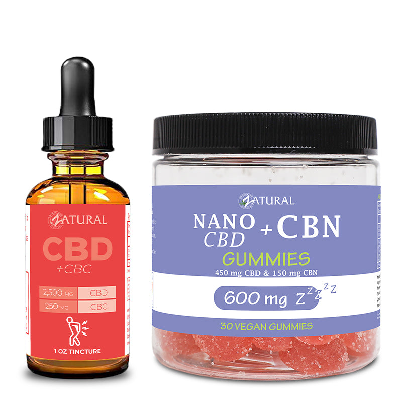 CBC Oil and CBN Gummies 600mg