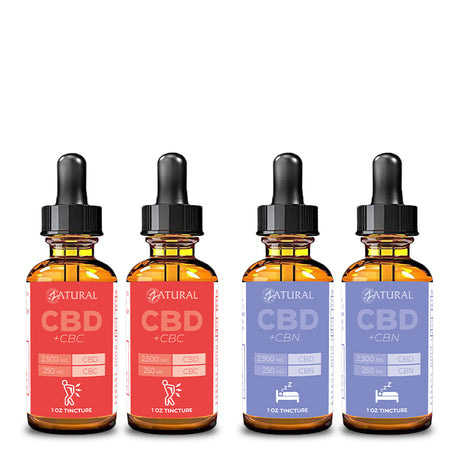 CBC and CBN isolate oil 2 month supply