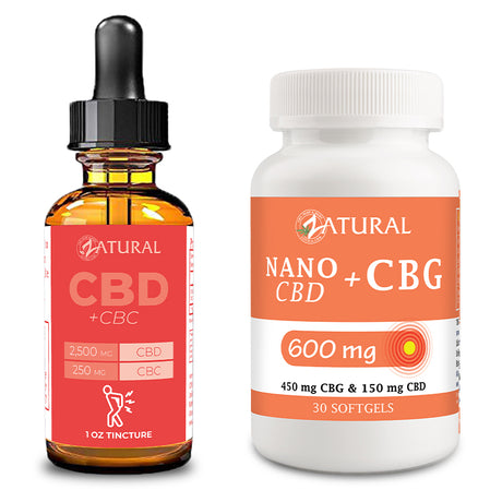 Pain + Stress Bundle | CBC and CBG Bundle