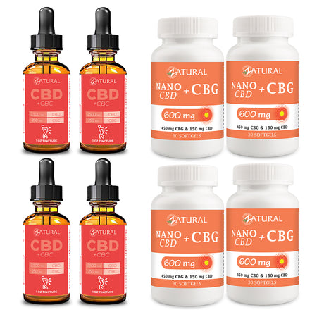 Pain + Stress Bundle | CBC and CBG Bundle
