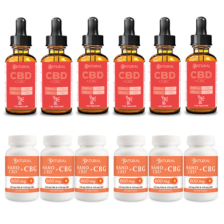 Pain + Stress Bundle | CBC and CBG Bundle