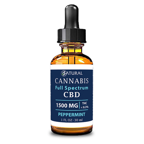 Peppermint Full Spectrum CBD Oil 1500 mg