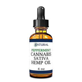 Peppermint flavored Hemp Oil