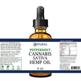 Peppermint Hemp Oil 4oz