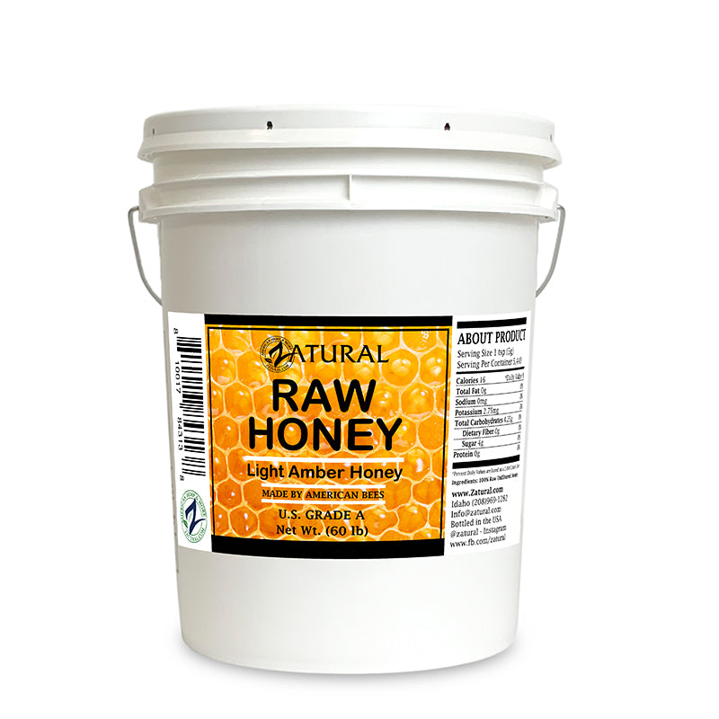 60lb Raw Honey