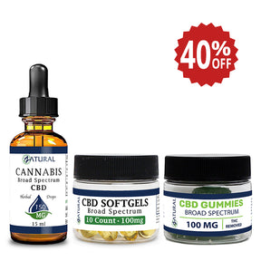 Zatural CBD Oil, Softgels, and gummies sample