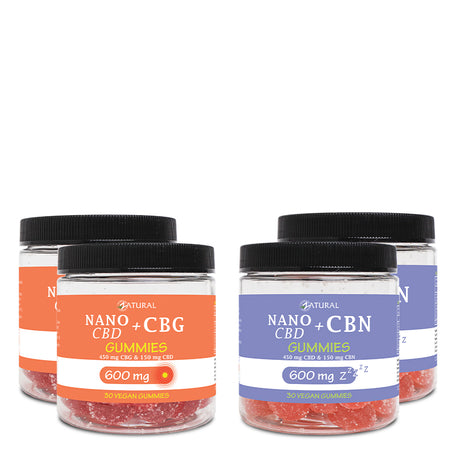 Two Month Supply CBG Gummies and CBN Gummies 600mg