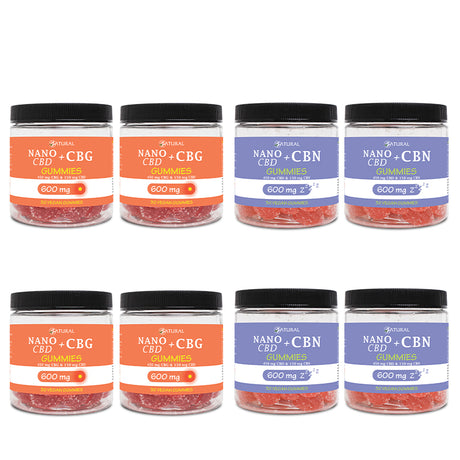Four Month Supply CBG Gummies and CBN Gummies 600mg