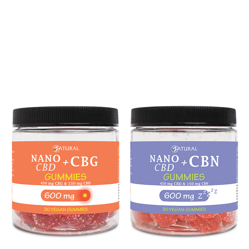 CBG and CBN Gummies 600mg