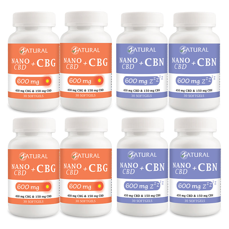 CBG Softgels and CBN softgel 4 month supply