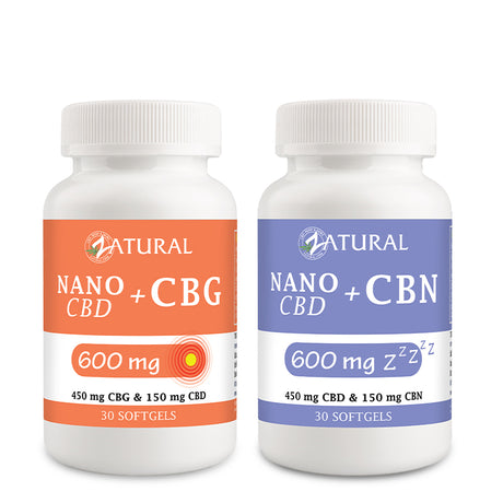 CBG Softgels and CBN softgels 1 month supply
