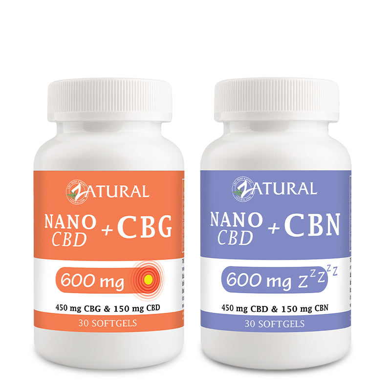 CBG Softgels and CBN softgels 1 month supply