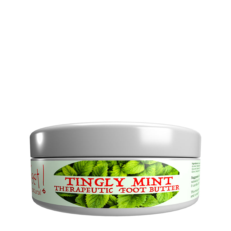 Tingly Mint Therapeutic Foot Butter side view