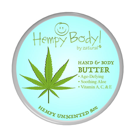 8oz unscented hemp lotion