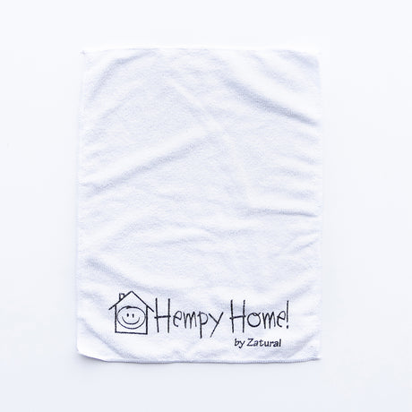 White Hempy Home Towel