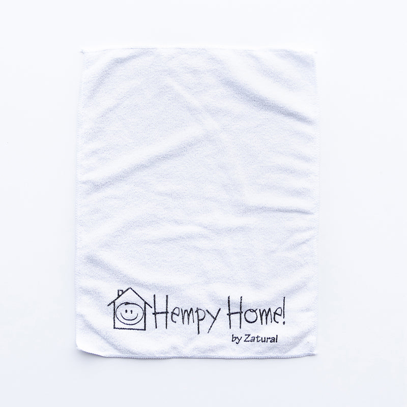 White Hempy Home Towel