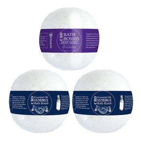 CBD Bath Bomb with Synergy, deep sleep, and Synergy