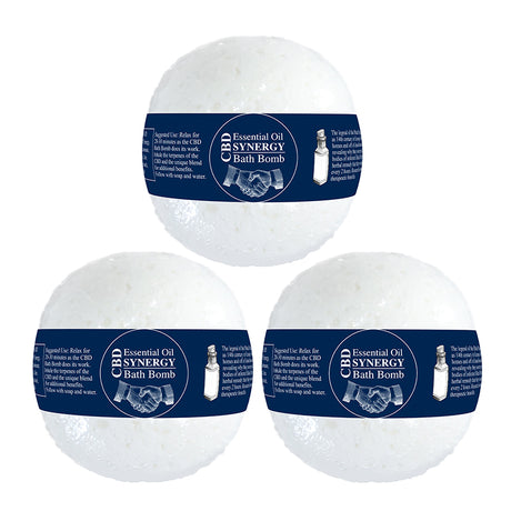 CBD Bath Bomb with Synergy, synergy, and Synergy
