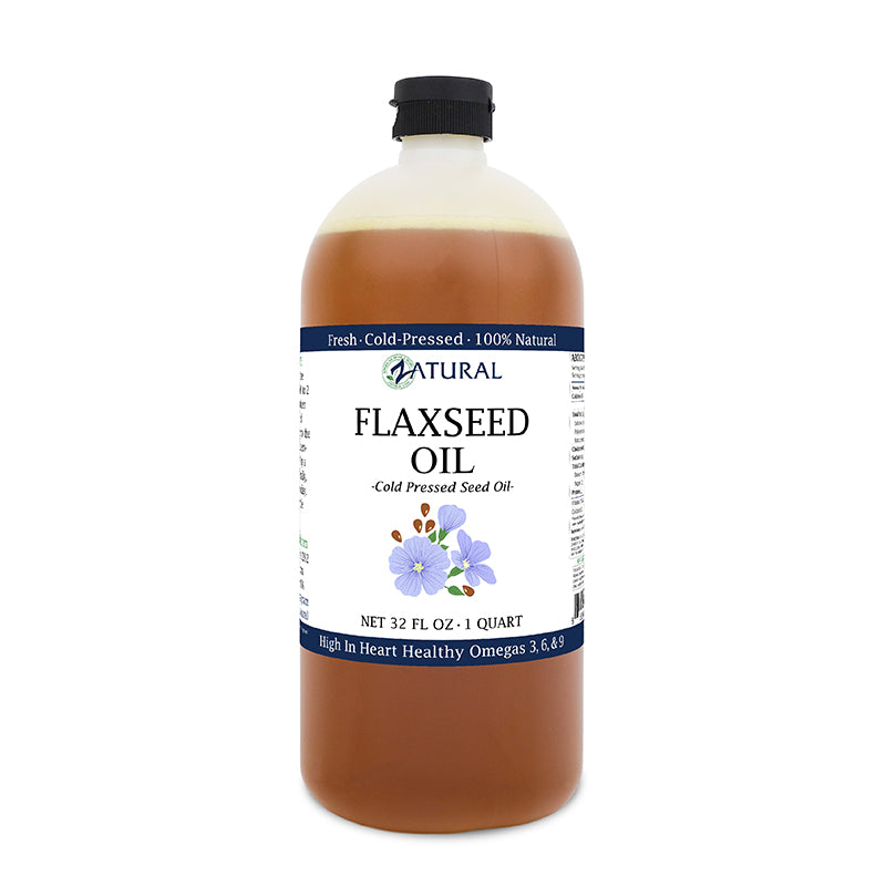 Zatural Flaxseed Oil 32oz Bottle
