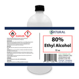 Ethyl Alcohol 32oz label