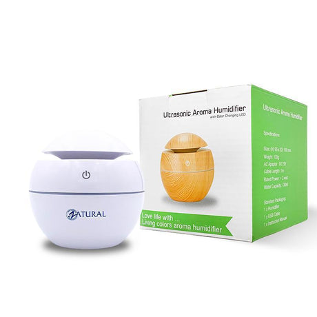 Zatural White Humidifier and box