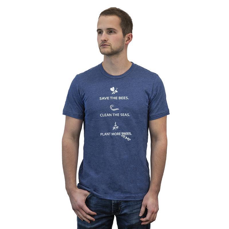 'Save the Bees-Ocean-Trees' Unisex Graphic