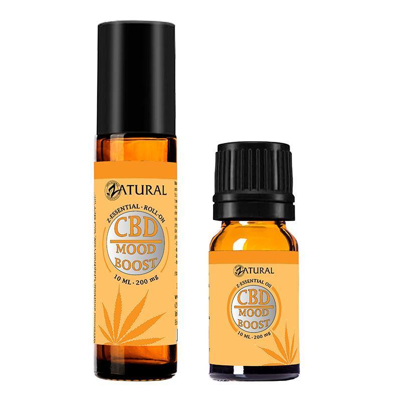 Mood Boost CBD Roll-on and essential oil